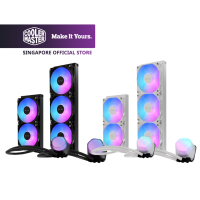 Cooler Master Elite Liquid 240/360 ARGB CPU Cooler Black/White ELW-D24M-A21DA-R1/RW/ELW-D36M-A21DA-R1/RW