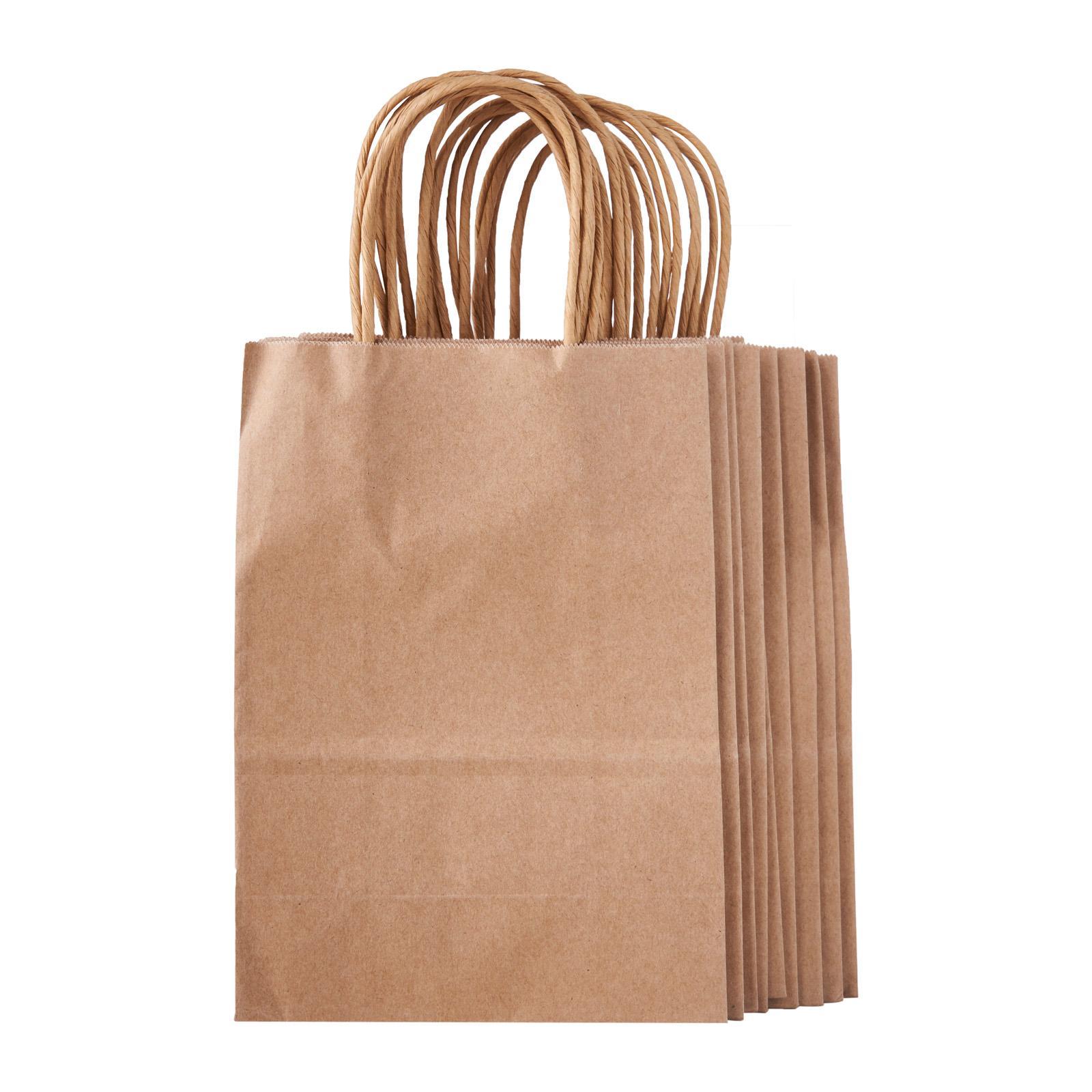 CGS 15X21X8CM Kraft Paper Bag -Brown