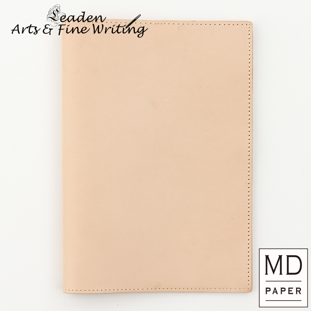 ﴾Leaden-AF﴿ Midori MD Notebook Goat Leather Cover