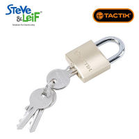 Tactix Brass Padlock - Solid Body - 4 Sizes