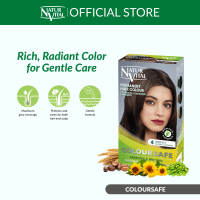Naturvital ColourSafe Permanent Hair Dye - Bundle Of 1 / 4 / 6 | Black / Chestnut / Light Chestnut / Mahogany / Chocolate / Hazelnut / Blonde