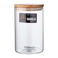 Wilmax England Thermo Glass Jar With Lid 950ML