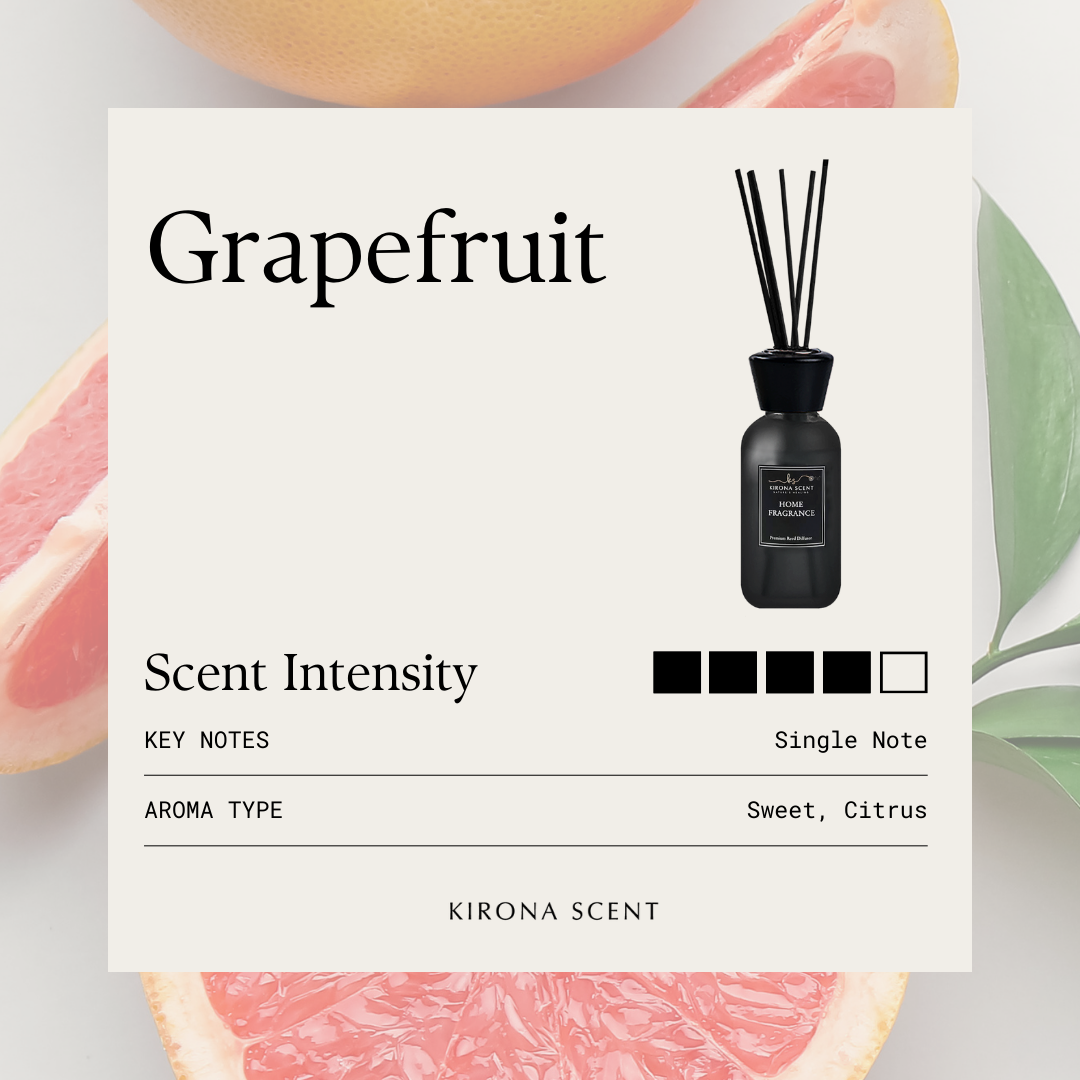 [KIRONA SCENT] (BUY 1 FREE 1) Spa Black Reed Diffuser 110ml | Aromatherapy Home Fragrance & Decor