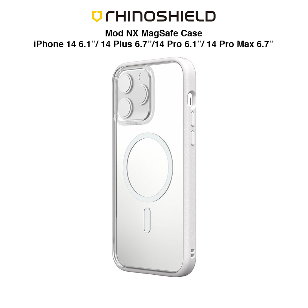 RHINOSHIELD MagSafe - Clear Case pour iPhone 14 Pro