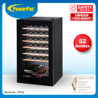 PowerPac Wine Chiller With Compressor 15/36/52 Bottle (PPF15/PPF36/PPF52)