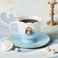 Starbucks + Pop Mart Molly Ceramic Mug with Saucer Set 10oz