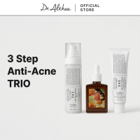 Dr.Althea 3 Step Anti-Acne TRIO | Complete Skin Recovery | Dark Spot & Redness Care | 345 Relief Cream 50ml + Vitamin C Boosting Serum 30ml + 345 Relief Cream Mist 100ml