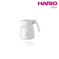 [Hario Asia Official] V60 Insulated Stainless Steel Server PLUS | White - VHSN-80-W