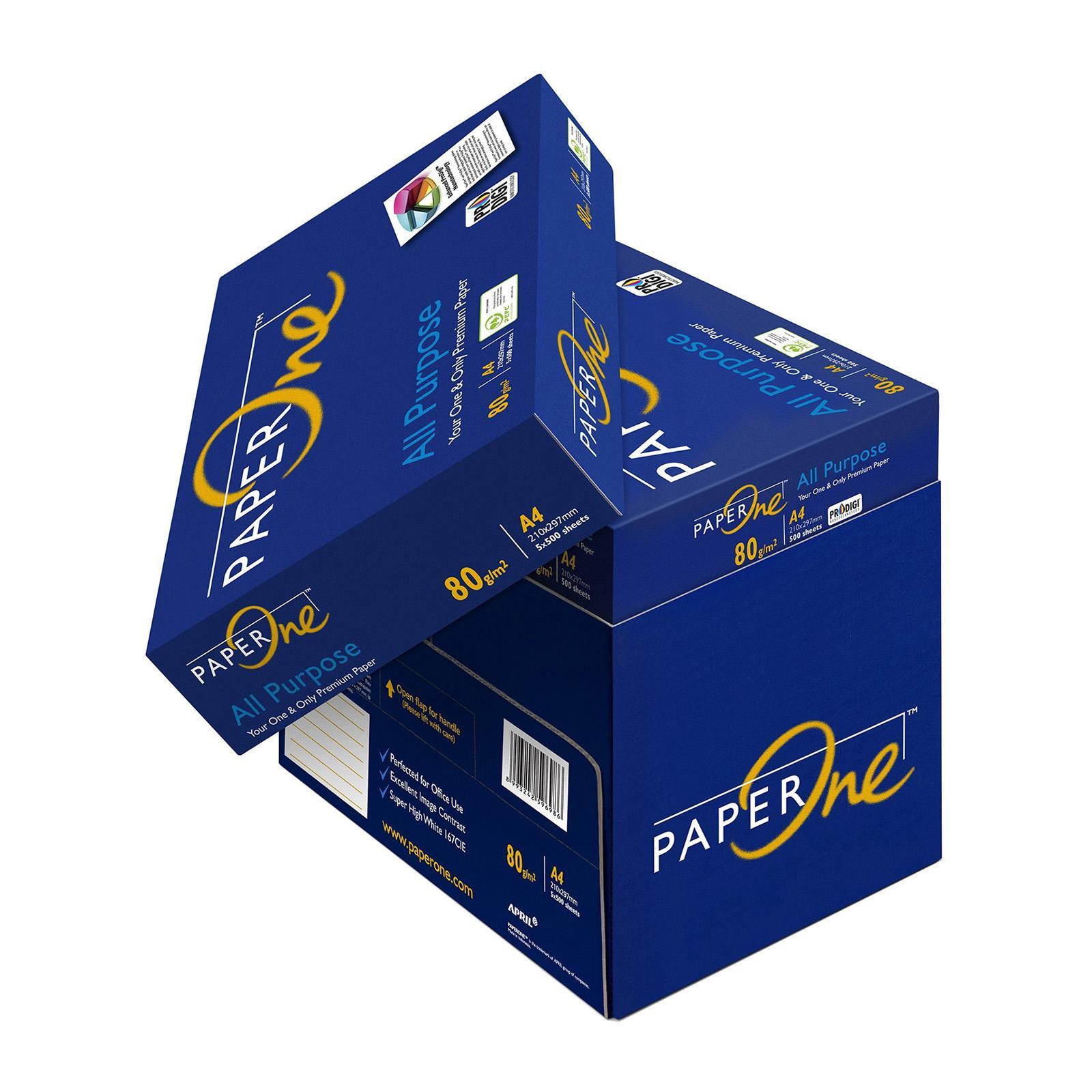 Paperone All Purpose - A4 80 GSM Paper (Carton)