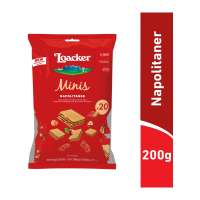 Loacker Minis Biscuit and Wafer Cookies - Napolitaner Crispy
