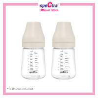 Spectra 160ml Wide Neck Storage Bottles (Pack of 2) - For Spectra S1+ 9+ Dual S & Dual Compact