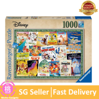 Ravensburger 19874 Disney Vintage Movie Posters 1000 Piece Puzzle for Adults Every Piece is Unique