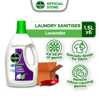 Dettol Laundry Sanitizer Detergent Assorted Variant 1.5L Bundle of 6