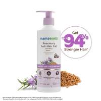 Mamaearth Rosemary Anti Hair Fall Shampoo 400ml with Rosemary & Methi Dana for Reducing Hair Loss & Breakage