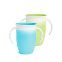 Munchkin Miracle 360° Trainer Sippy Cup 207/414ml - 1/2pk (10 Types) | Baby & Toddler Sippy Cup