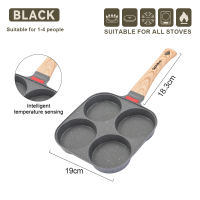 SUPVIBE Non-Stick 4 in 1 Multifunction Grill Pan Non Stick Cookware Egg Frying Pan Breakfast Pan Burger Pan