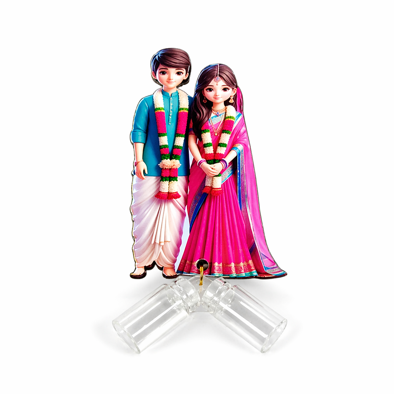 Traditional Decorative Haldi Kumkum Holder | Designer Pooja & Festive Accessory for Rakhi Diwali & Housewarming Gifts | Pack Of 1 Pc