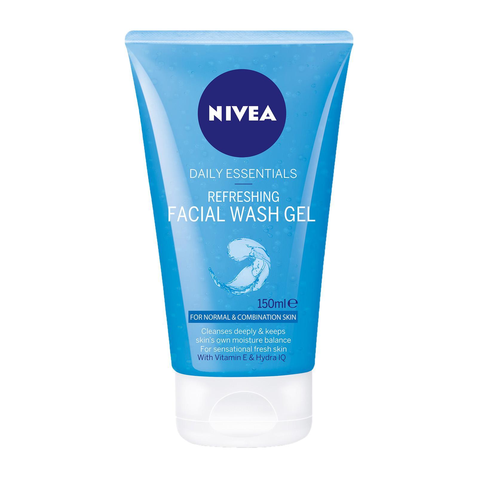 nivea moisturizing face wash