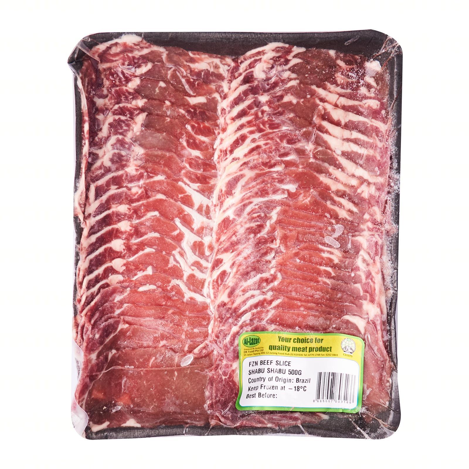 Al Lazat Beef Slice Shabu Shabu Frozen Lazada Singapore