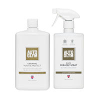 Autoglym Ceramic Wash & Protect 1L | Triple Action Car Shampoo to Clean Protect Shine
