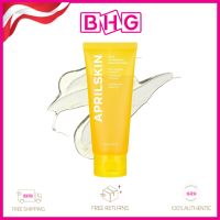 APRILSKIN Calendula Flower-Infused Facial Peel Off Mask 3.52 fl. oz PHA BHA & Niacinamide gently exfoliates removes impurities improves uneven skin tone and minimizes pores Korean Skincare
