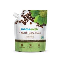 Mamaearth Natural Henna Paste 200g with Henna & Dark Roasted Coffee for Rich Naturally Colored Hair