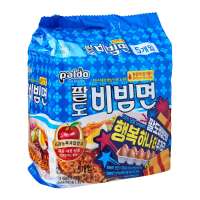 Paldo Korean Bibim Noodles Sweet And Spicy Cold Noodles Instant Ramen Noodles 5s