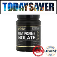 (15 Days Supply) California Gold Nutrition SPORT Whey Protein Powder Isolate 0% Sugar Unflavored 454 G 1 LB 100% Authentic
