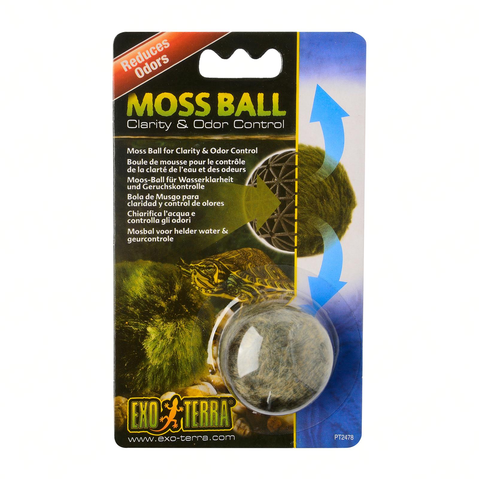 Exo Terra Moss Ball Clarity and Odour Control 