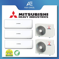 MITSUBISHI HEAVY INDUSTRIES SCM SERIES SYSTEM 3 9K / 12K / 18K / 24K BTU 5 TICKS AIR CONDITIONER