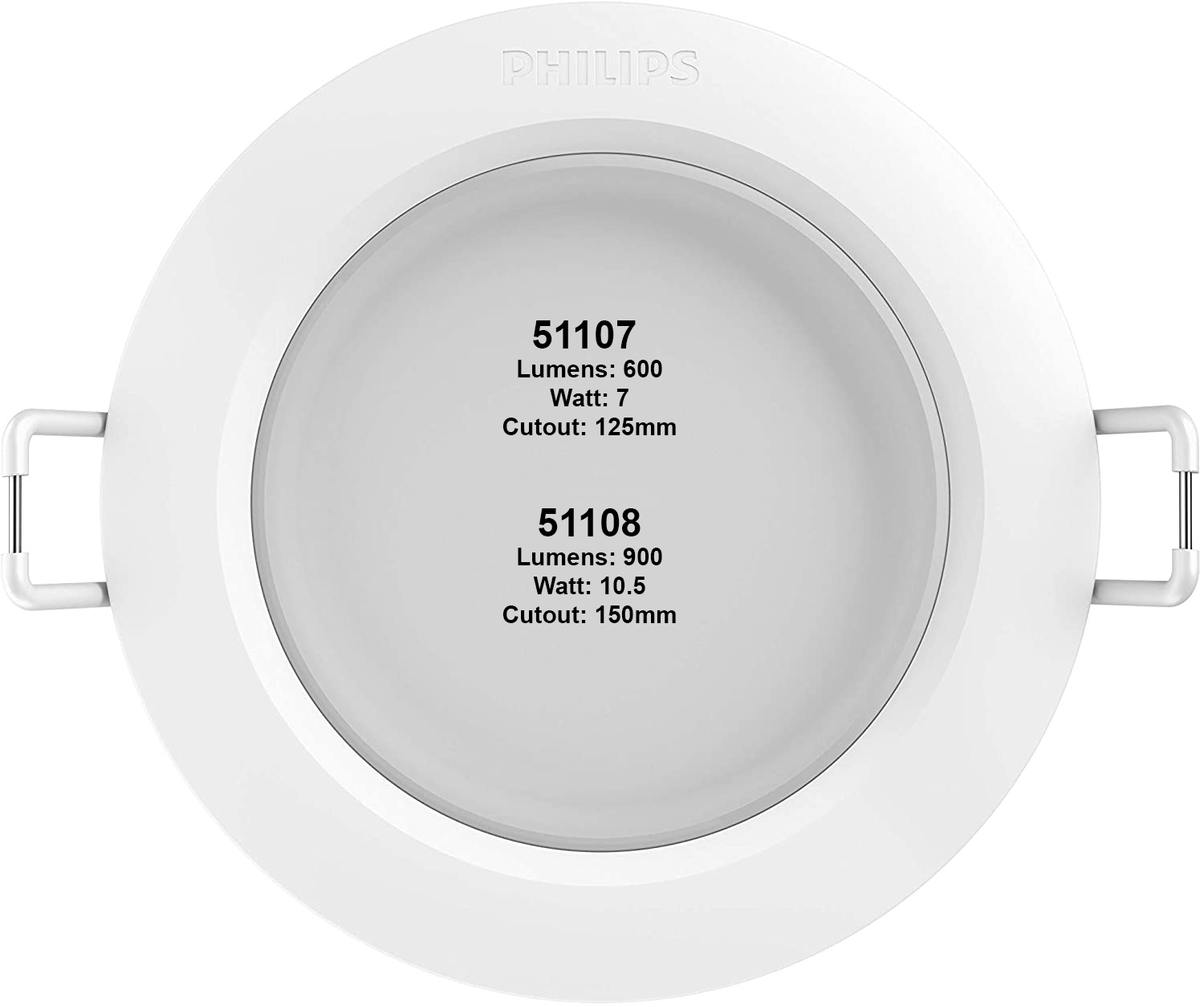 Philips Hue White Ambiance Garnea Downlight 51107 / 51108 Smart Light App Control