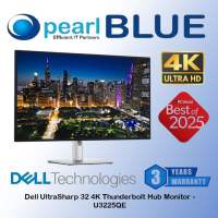 [Same day delivery] ell UltraSharp 32 4K Thunderbolt Hub Monitor - U3225QE [Replacement U3223QE]