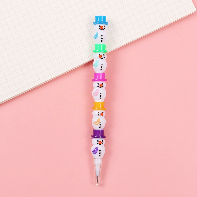 ✨💖 WHOLESALE ✨💖 ✨🦄 Emoji Pencil l Bear Stack Stack Crayon l Kids Birthday Party Goodie Bag Set l Party Return Gifts l Children Day Gifts l Christmas Gifts l Smiley Face l Kindergarten Preschool Kids Stationary Writing Pencil 🦄✨