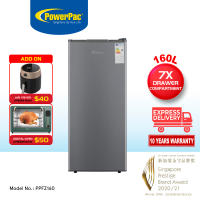 PowerPac Chest Freezer Upright freezer Freestanding Freezer 160L (PPFZ160)