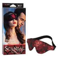 California Exotics - Scandal Blackout Eye Mask (Red) - Mask (Blind) adult sex toys  For Him For Her
