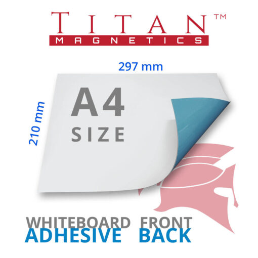 Flexible Magnetic Whiteboard – Adhesive A3 and A4