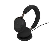 Jabra Evolve3 75 Ultra-Light On-Ear Wireless Headset ANC Bluetooth Work Headphones
