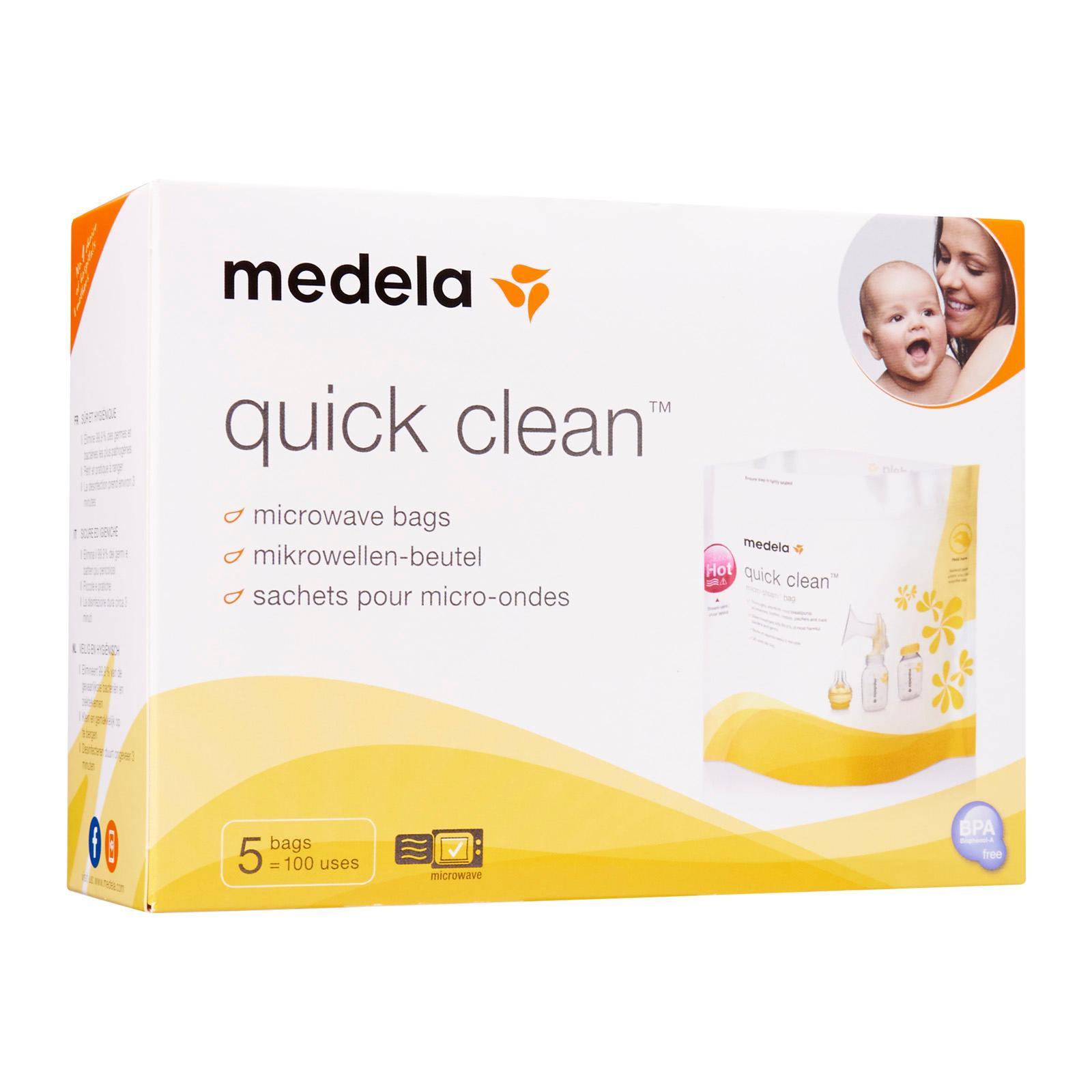 Medela Quick Clean Micro-Steam Bags - By First Few Years