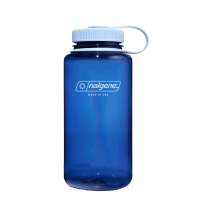 Nalgene 32oz Wide Mouth Water Bottle | Lifetime Warranty 1L Leakproof BPA FREE Tritan Perfect For Camping Sports Cycling