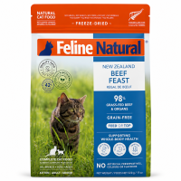 [3 Pack] Feline Natural Freeze Dried Beef 320g