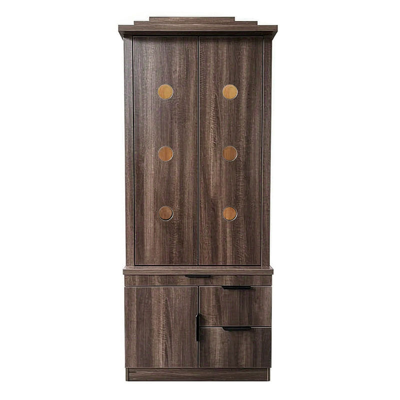 Hindu Altar(FREE DELIVERY&INSTALL) Type AL402 Brown 79cm Buddhist Altar Worship Cabinet Buddha Cabinet