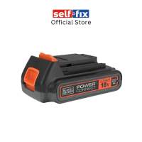 Black & Decker 18V MAX POWERCONNECT Battery - BL2018 (*Maximum initial battery voltage (measured without a workload) is 20 volts. The nominal voltage is 18.)