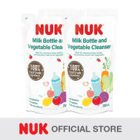 NUK Milk Bottle Cleanser and Vegetable Cleanser Refill 750ml | 100% Food Grade Ingredients | Bundle Deal | Milk Bottle Cleanser