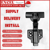 [Excel Hardware] Designer T15-3D Soft Closing Clip On Hinge W/3 Holes Mp