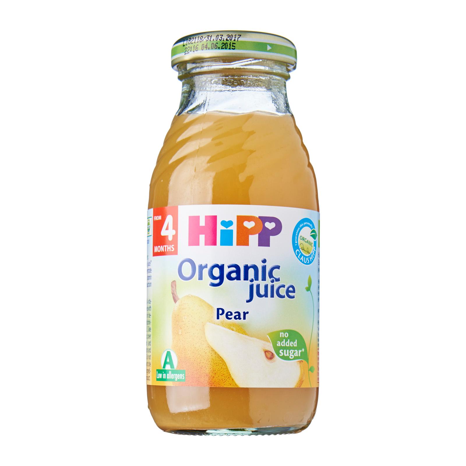 hipp organic juice 4 months