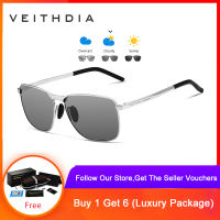 VEITHDIA Mens Vintage Sunglasses Polarized Eyewear Accessories Men/Women V2462