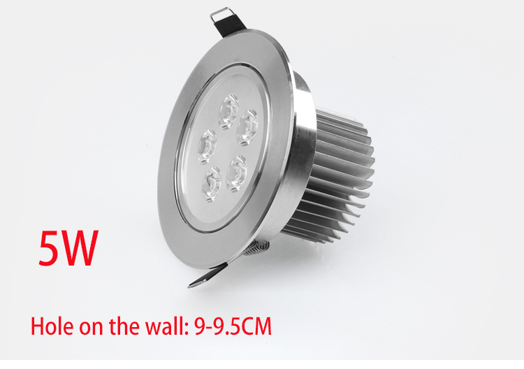 ookila LED Spotlight 3W 5W 7W 12W 220V LED Ceiling Downlight Bulls Eye Needle lamp Recessed Pendant Light Home Indoor Lighting