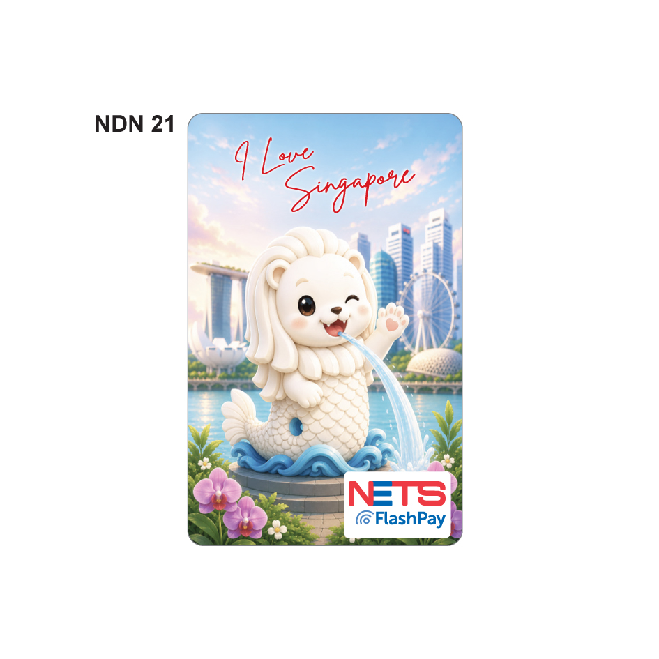Nets Flashpay CARD - Singapore National Day Collectible Series