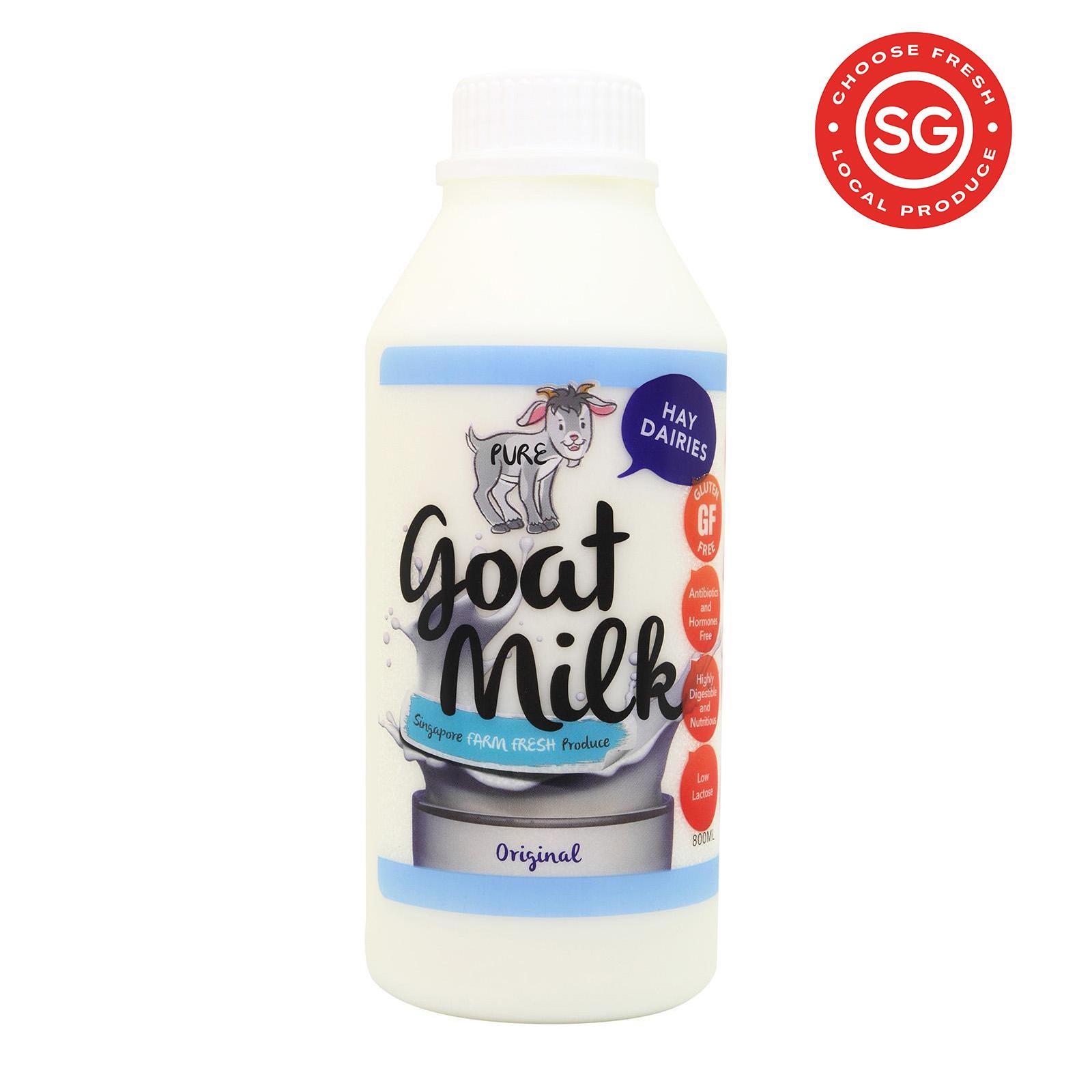 Hay Dairies Goat Milk Original 800ml Lazada Singapore