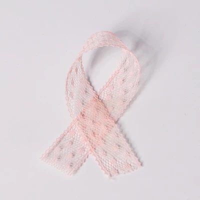(SG Stock) 1 yard Polka Dot Lace Ribbon Point Strip Bouquet Packaging Material Craft DIY Supplies Decoration Flower